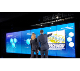 Interactive video wall-Multi touch 1x6 of 75inch lcd video wall display