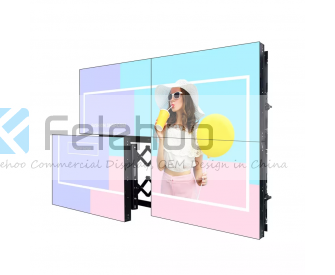 55inch 0.88mm Utral narrow bezel UHD LCD video wall monitor