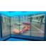 1x4 of 75inch Seamless 8mm bezel lcd video wall screen