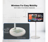 27inch Portable interactive smart mobile tablet battery powered